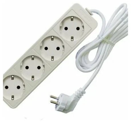 Удлинитель Smartbuy SBE-16-4-03-Z, 3 м купить,NaN