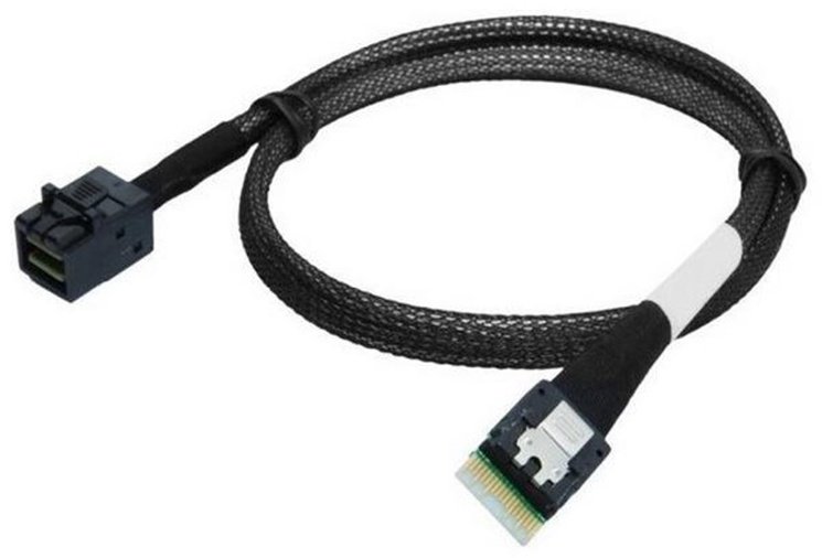 Кабель Supermicro Slimline SAS - mini SAS HD 0.7 м купить,NaN