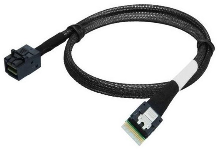 Кабель Supermicro Slimline SAS - mini SAS HD 0.7 м купить,NaN