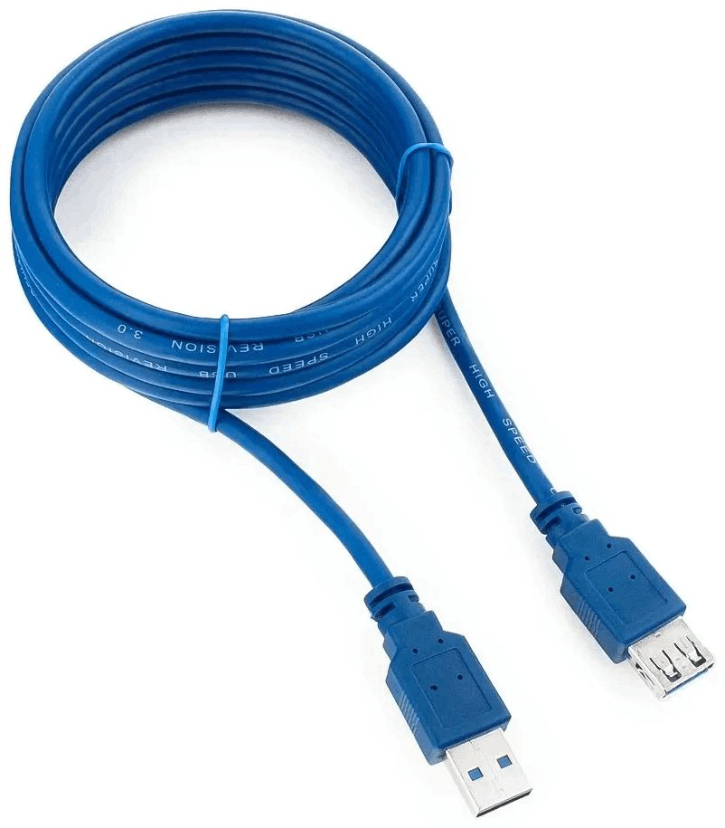 Кабель Cablexpert USB 2.0 A - USB Type-A 3 м CCP-USB3-AMAF-10 купить,NaN