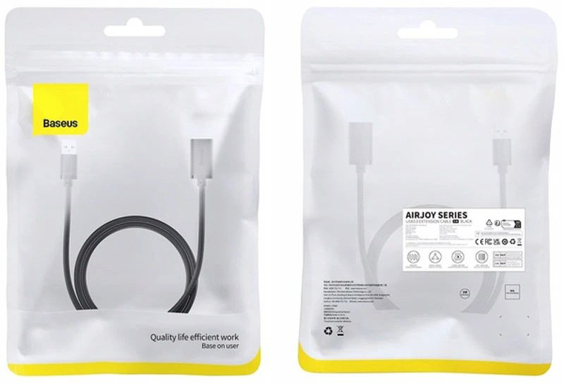 Кабель Baseus USB 3.0 A - USB 3.0 A 5 м AirJoy Series B00631103111-05 купить,NaN