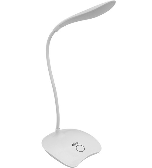 Настольная лампа Ritmix LED-210 белая купить,NaN