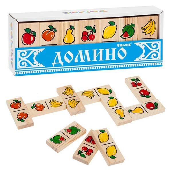 Настольная игра  Томик  Домино фрукты-ягоды купить,NaN