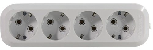 Удлинитель Smartbuy SBE-16-4-05-Z 5 м купить,NaN