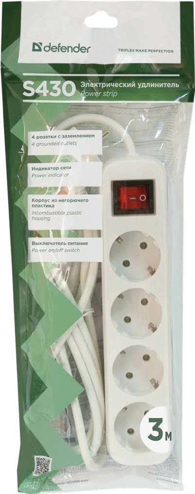 Defender S430 3 м белый купить,2290