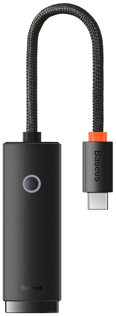 Переходник Baseus USB Type-C - RJ-45 0.23 м WKQX000301