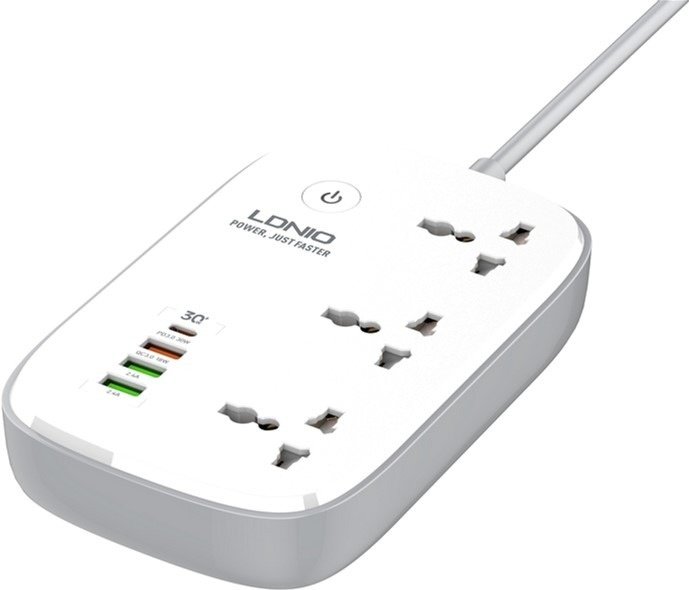 Сетевой фильтр LDNIO SCW3451 2 м - ForteMarket Сетевой фильтр LDNIO SCW3451 2 м купить,0