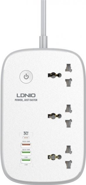 Сетевой фильтр LDNIO SCW3451 2 м - ForteMarket Сетевой фильтр LDNIO SCW3451 2 м купить,0