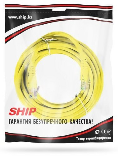 Кабель SHIP RJ-45 - RJ-45 7.5 м S3025YL0750-P