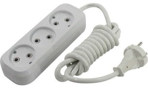 Удлинитель Smartbuy SBE-10-3-02-N 2 м