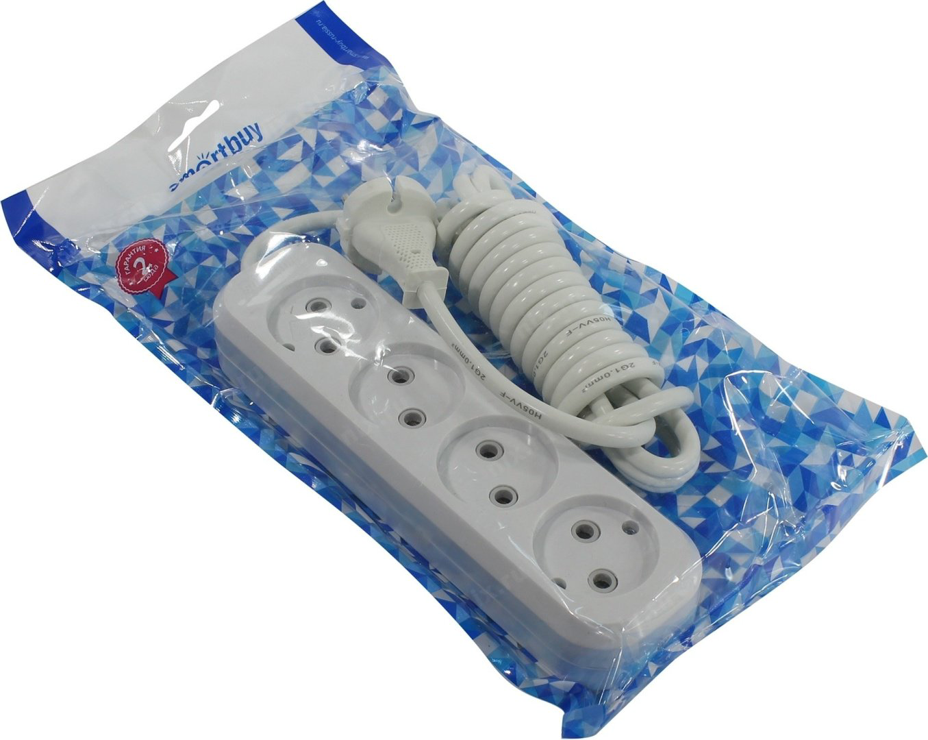 Удлинитель Smartbuy SBE-10-4-03-N 3 м купить,NaN