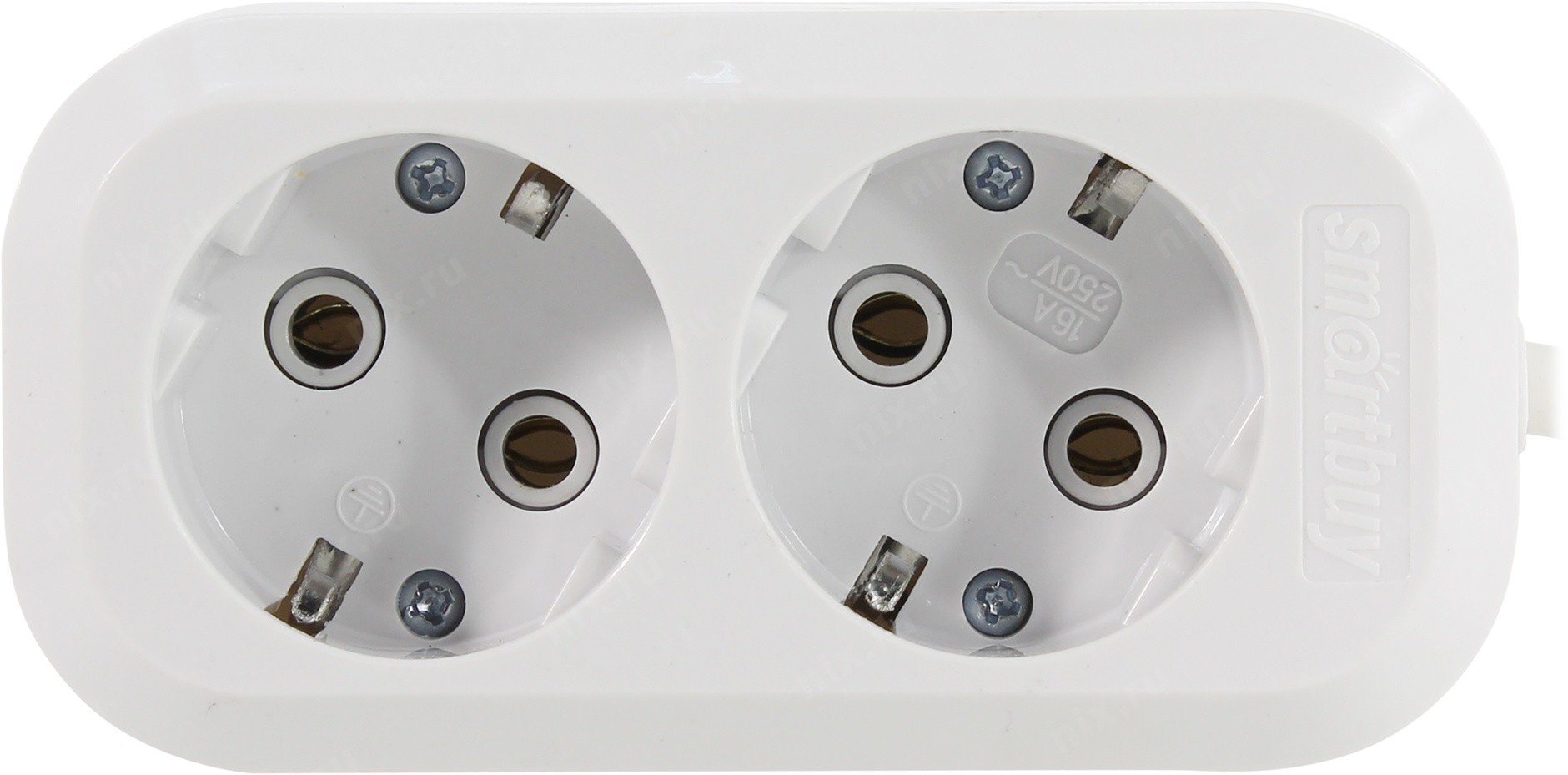 Удлинитель Smartbuy SBE-16-2-02-Z 2 м