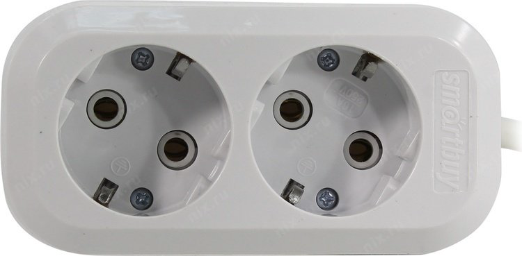 Удлинитель Smartbuy SBE-16-2-03-Z 3 м купить,NaN