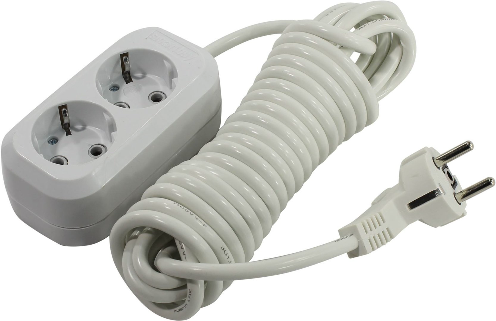Удлинитель Smartbuy SBE-16-2-05-Z 5 м купить,NaN