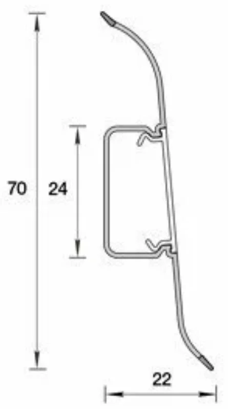 Плинтус Ideal Классик №272 2.2м сосна золотистая 20шт/уп купить,3086