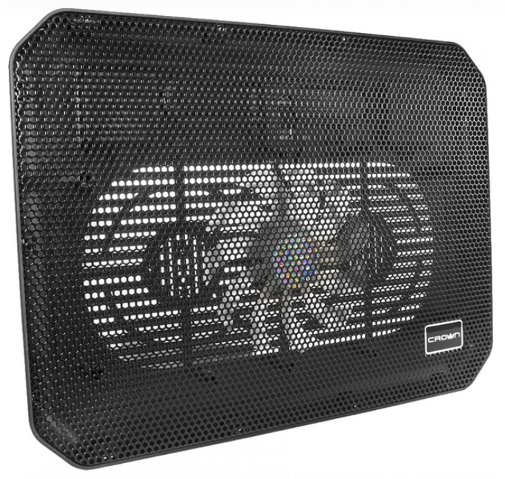Подставка для ноутбука Crown CMLC-М10 17" Black Blue купить,0