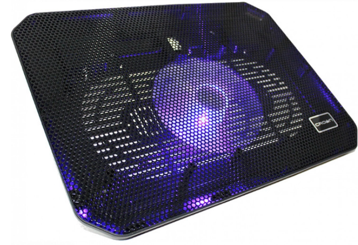 Подставка для ноутбука Crown CMLC-М10 17" Black Blue купить,0