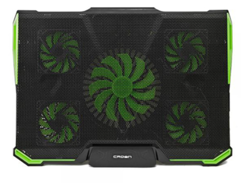 Подставка для ноутбука Crown CMLS-332 19" Black Green