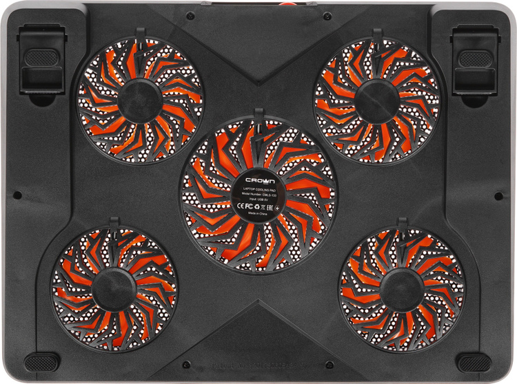 Подставка для ноутбука Crown CMLS-133 19" Black Orange купить,0
