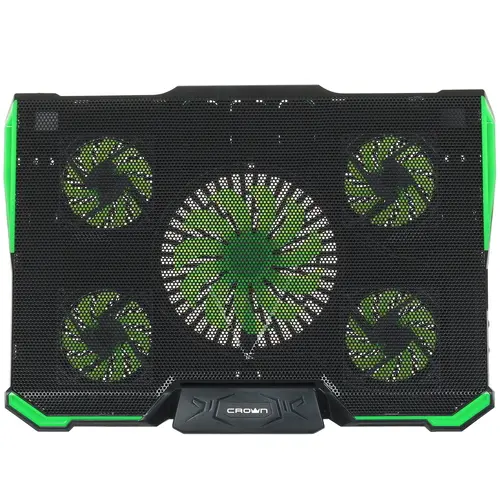 Подставка для ноутбука Crown CMLS-332 19" Black Green - ForteMarket Подставка для ноутбука Crown CMLS-332 19" Black Green купить,0