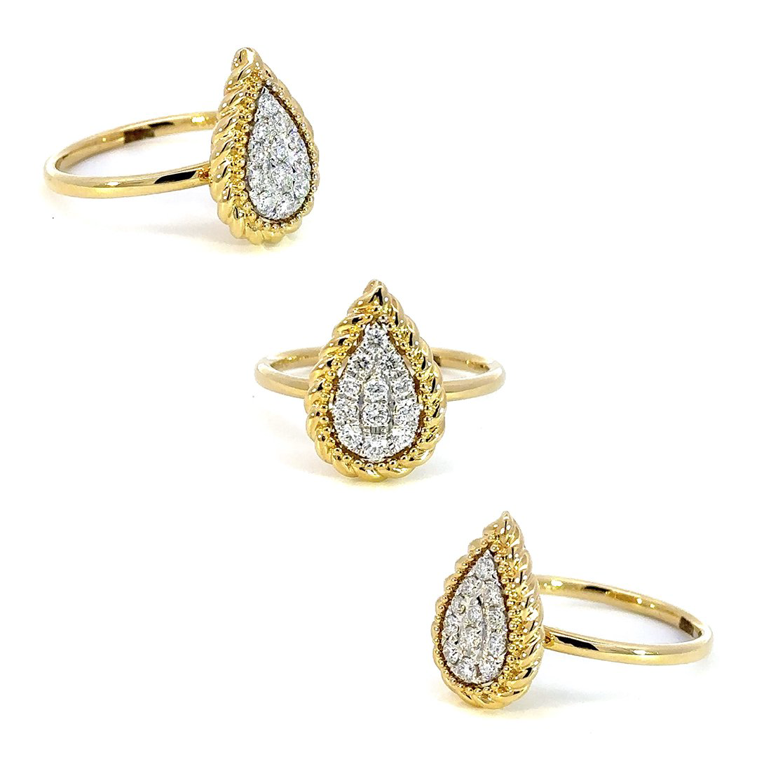 Кольцо Favory R01201325 17р 4,28гр 0,25ct. купить,NaN