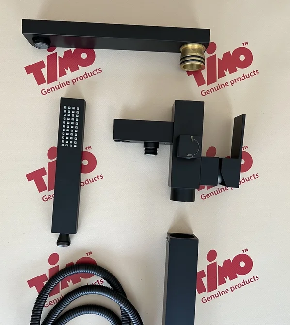 Смеситель напольный Timo Selene 2200/03Y-CR черный матовый купить,NaN
