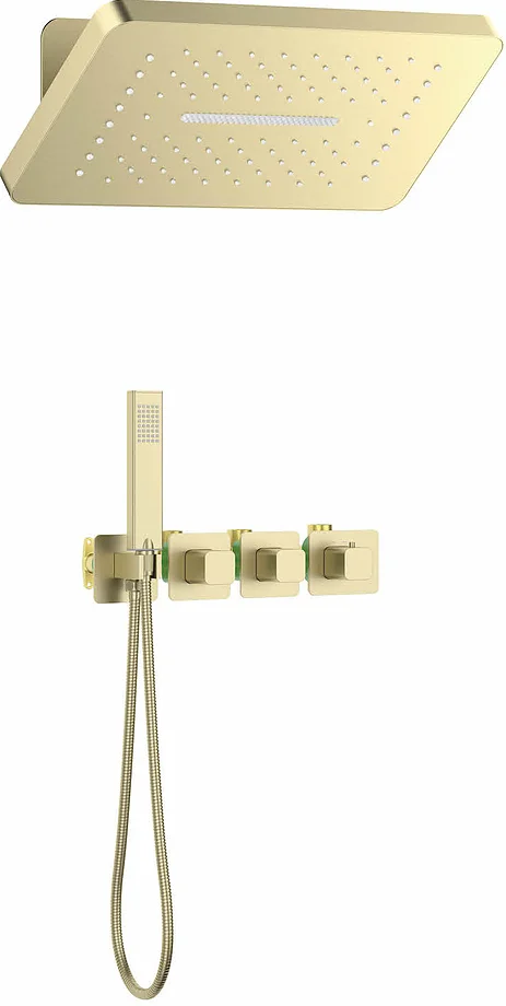 Душевая система Timo Petruma SX-5249/17SM золото матовое купить,NaN
