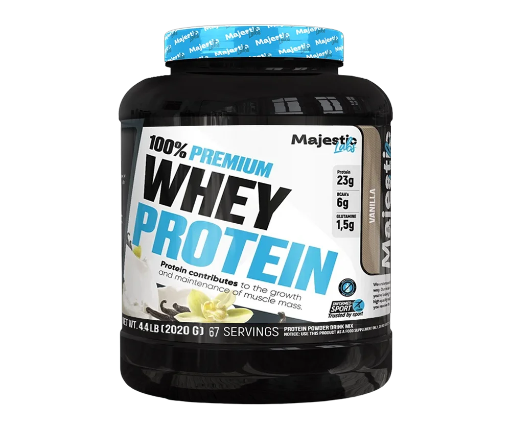 Протеин Majestic Labs 100% Premium Whey Protein Ваниль 2020 гр
