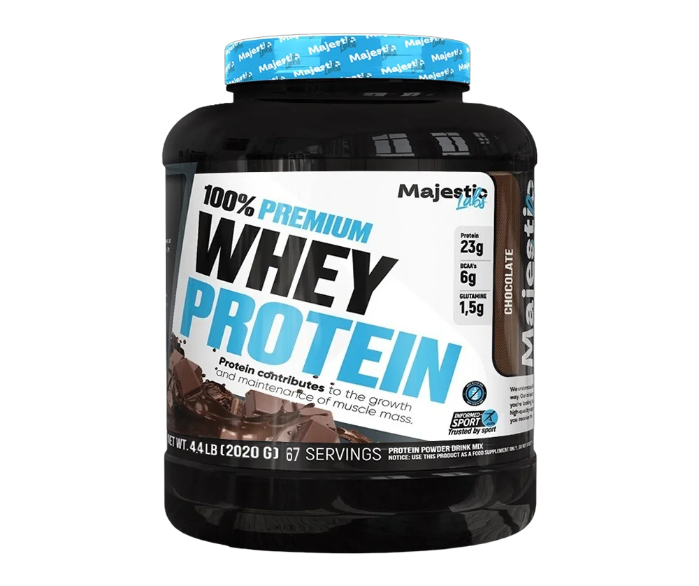 Протеин Majestic Labs 100% Premium Whey Protein Шоколад 2020 гр