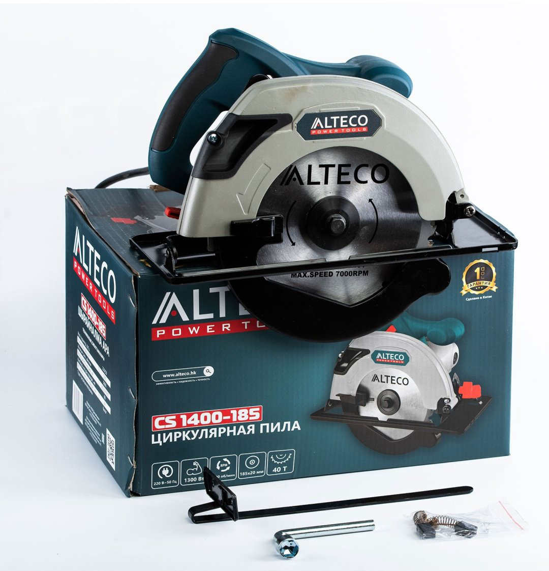Дисковая пила ALTECO электрическая CS 1400-185 (CS 0510) 27621 купить,NaN