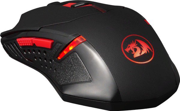Мышь+коврик Defender Redragon M601BA черная купить,0