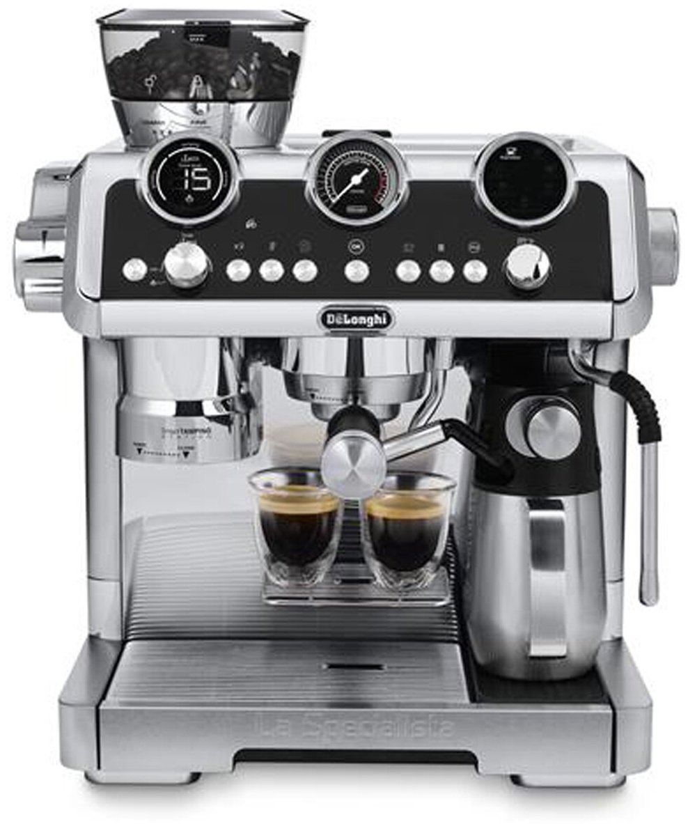 Кофеварка Delonghi EC9865.M серебристый купить,0