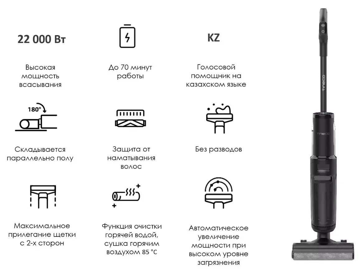 Пылесос Tineco Floor One Switch S7 Stretch Black