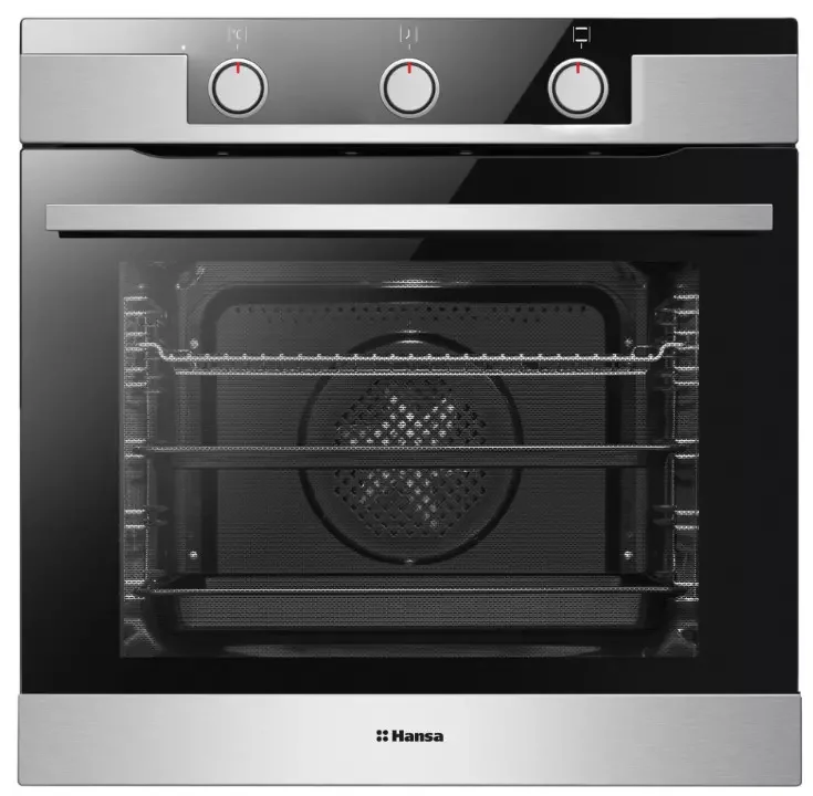 Встраиваемая электрическая духовка Hansa BOEI686611 Black Silver