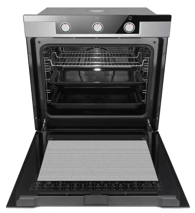 Встраиваемая электрическая духовка Hansa BOEI686611 Black Silver - ForteMarket Встраиваемая электрическая духовка Hansa BOEI686611 Black Silver купить,0