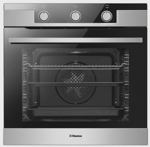 Встраиваемая электрическая духовка Hansa BOEI686611 Black Silver