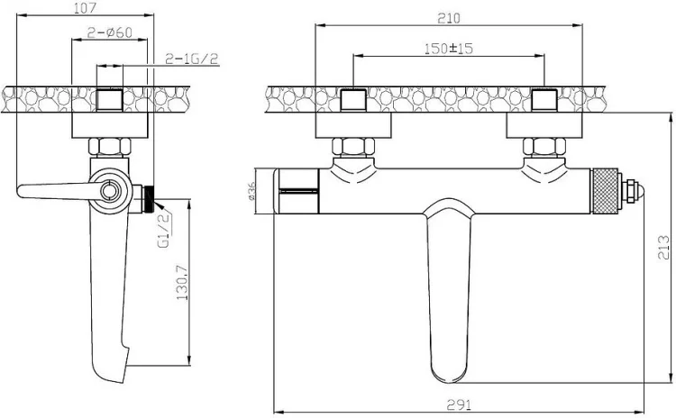 Смеситель Esko Bangkok BG54B черный купить,132776