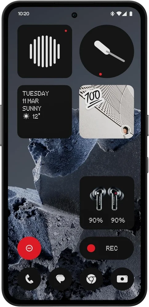 Смартфон Nothing Phone Pro 2 8/128Gb Black купить,0