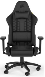Кресло игровое Corsair TC100 Relaxed Leatherette CF-9010050-WW Black