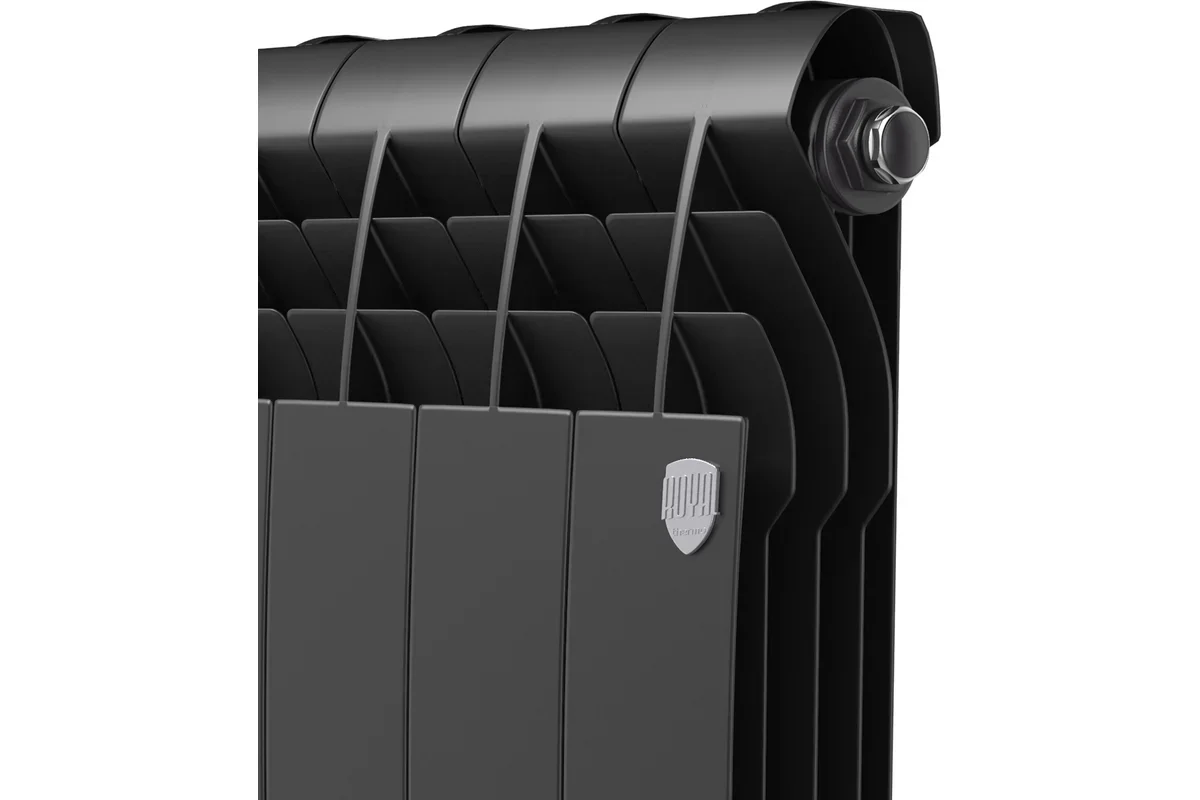 Радиатор биметаллический Royal Thermo BiLiner 500/Noir Sable 12 секций купить,128669