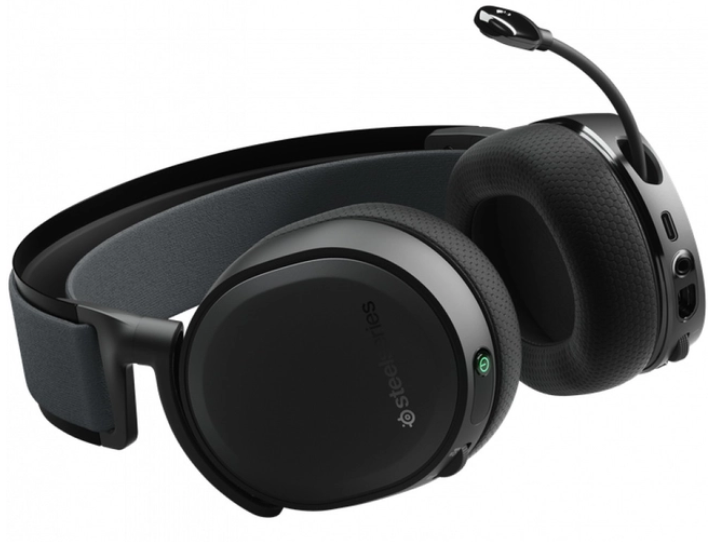 Наушники SteelSeries Arctis 7+ 61470 Black - ForteMarket Наушники SteelSeries Arctis 7+ 61470 Black купить,0