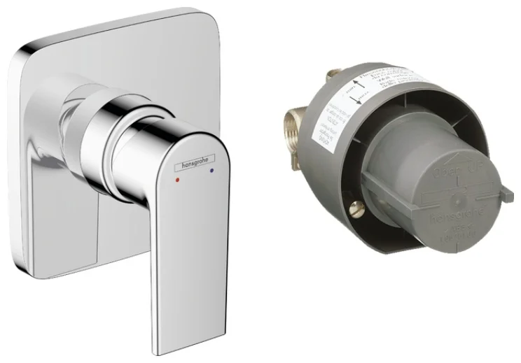 Смеситель Hansgrohe Vernis Shape 71662000 хром купить,NaN