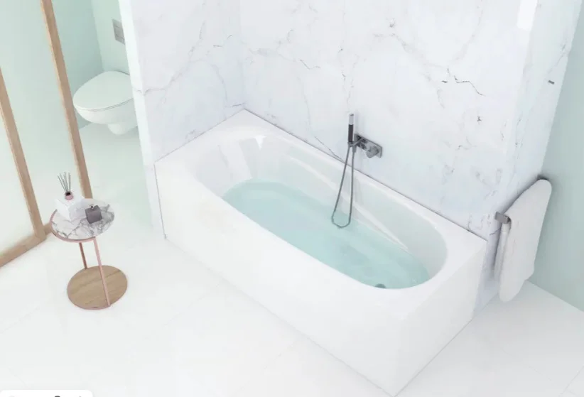 Ванна Domani-Spa Standard 160x70x41см с опорой и сифоном