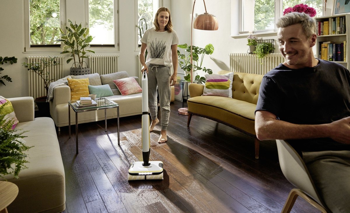 Электрошвабра Karcher FC 7 Signature Line белый - ForteMarket Электрошвабра Karcher FC 7 Signature Line белый купить,0