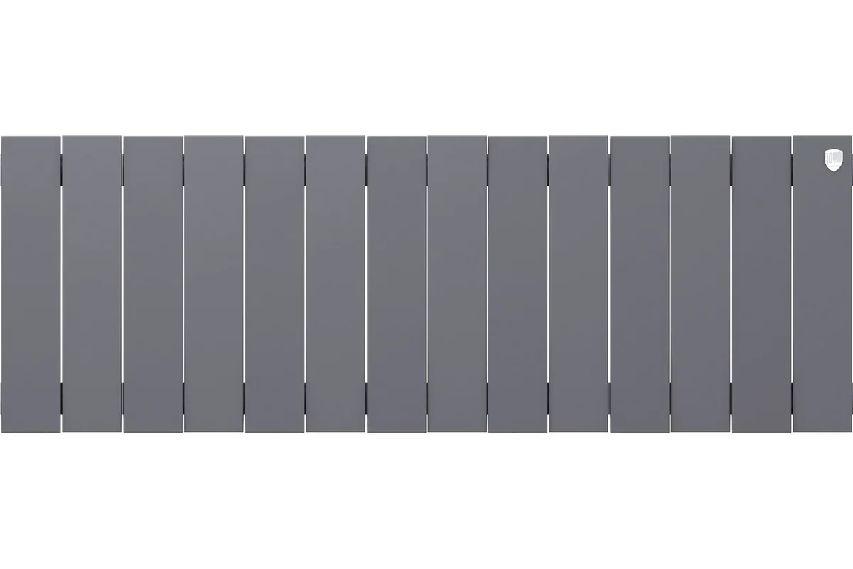 Радиатор биметаллический Royal Thermo PianoForte 300/Silver Satin 14 секций серый купить,173600