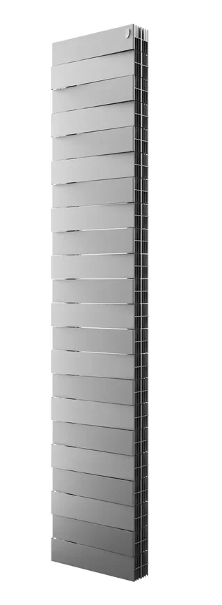 Радиатор биметаллический Royal Thermo PianoForte Tower 300/Silver Satin 22 секции