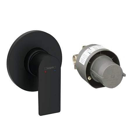 Смеситель Hansgrohe Rebris E 72658670 черный