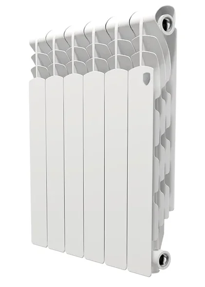 Радиатор алюминиевый Royal Thermo Revolution 500 6 секций белый купить,53500