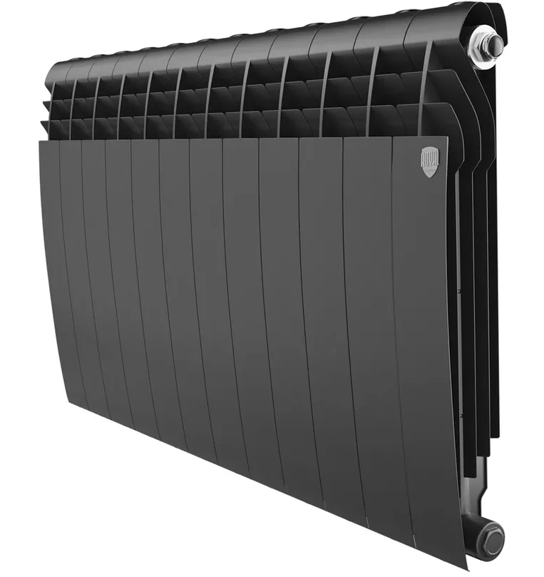 Радиатор биметаллический Royal Thermo BiLiner 500/Noir Sable 12 секций купить,128669
