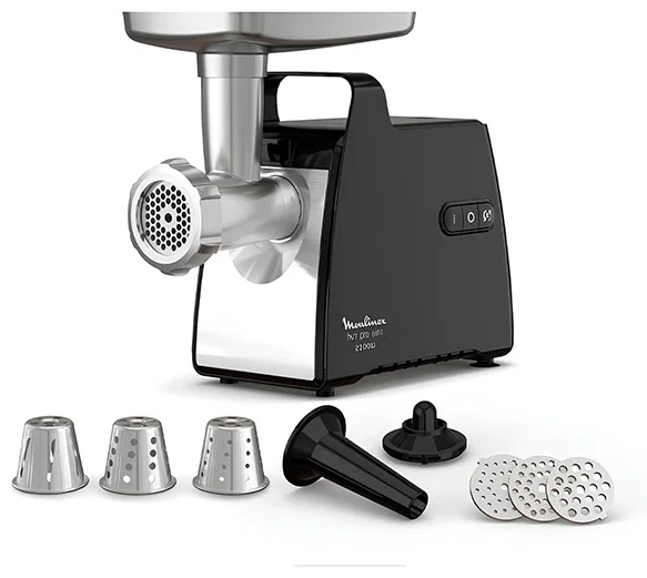 Мясорубка Moulinex HV7 Pro ME558810 Blac-Silver